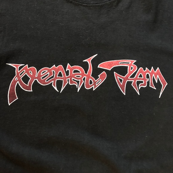 COPY - Ultra-rare 1998 Pearl Jam "Death to False Metal" t-shirt - Picture 1 of 5